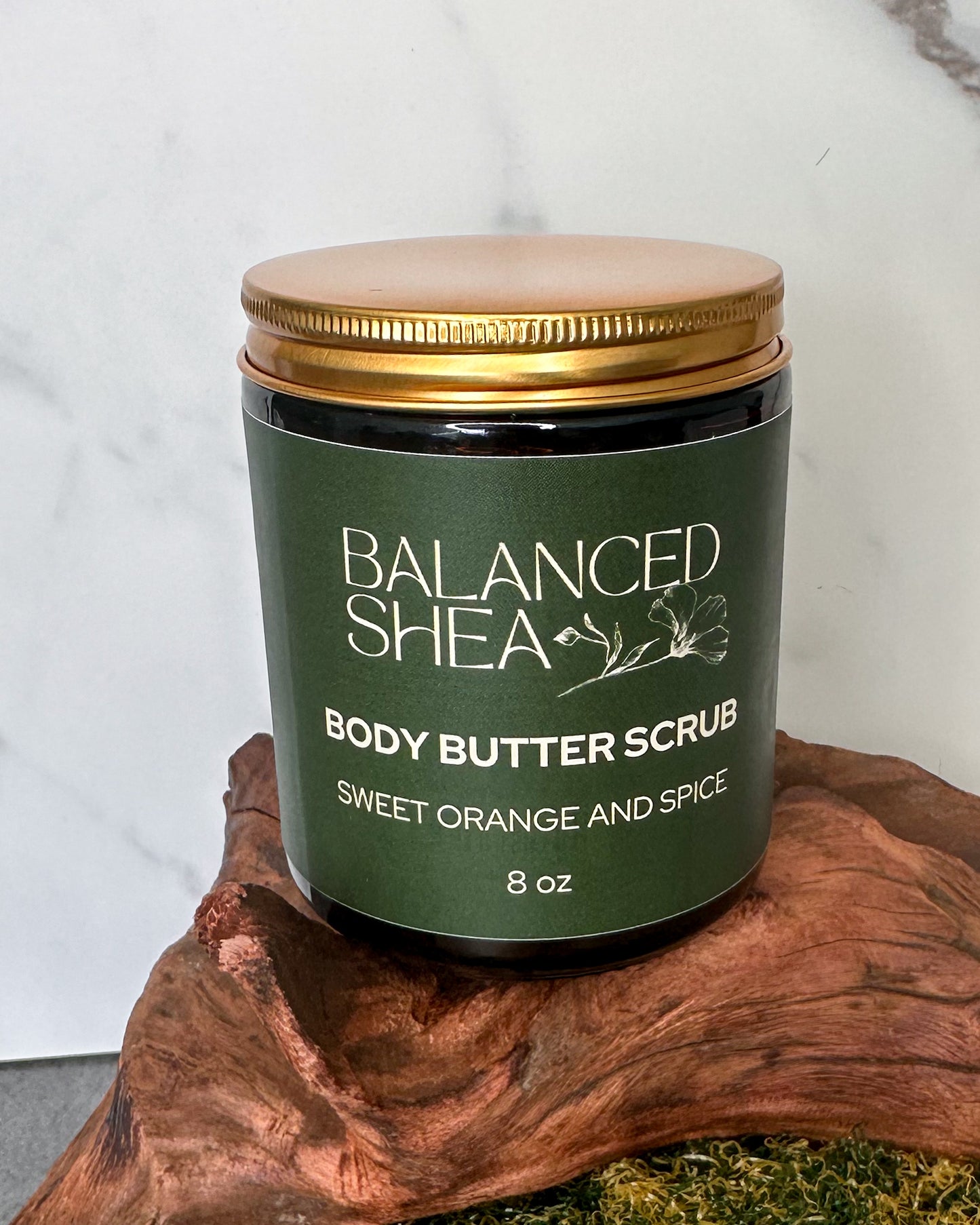 Sweet Orange & Spice Balanced Shea Body Butter Scrub