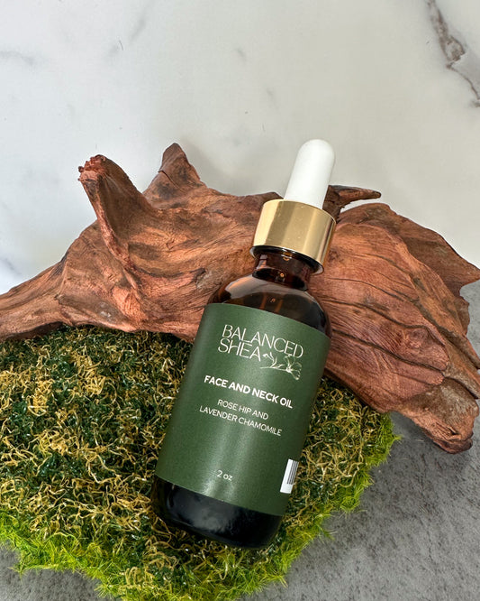 Rose Hip and Lavender Chamomile Face & Neck Oil